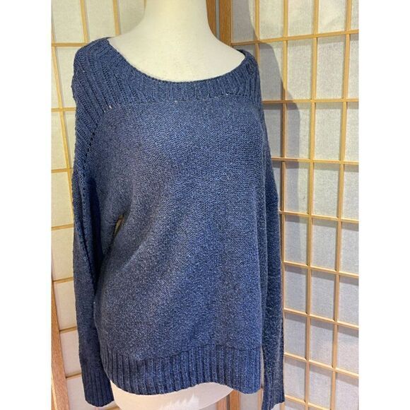 GAP XL Blue Alpaca Blend Sweater - Picture 1 of 12